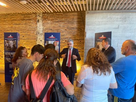 Dicoex participó en cierre de actividades centenarias del Servel